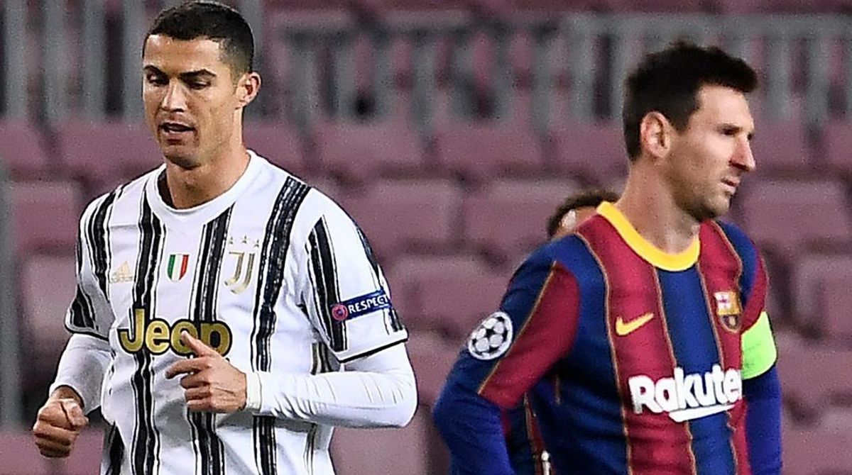 Cristiano Ronaldo y Messi, durante el partido del pasado martes en el Camp Nou. Cristiano Ronaldo y Messi, durante el partido del pasado martes en el Camp Nou.