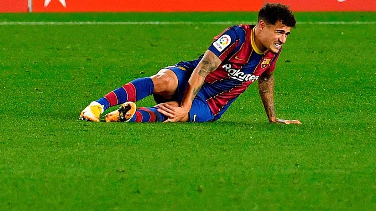 Coutinho passa pel quiròfan una altra vegada Coutinho passa pel quiròfan una altra vegada