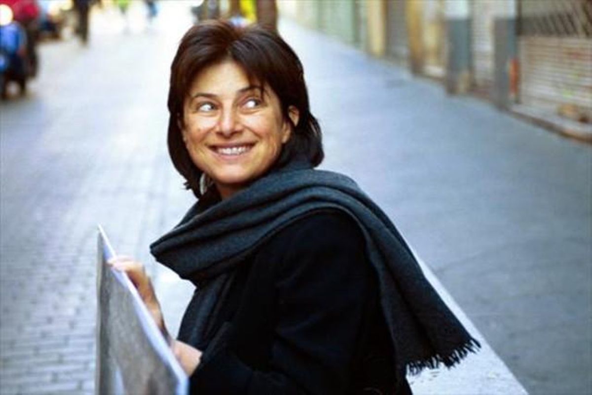 Chantal Akerman, en Barcelona, en el 2001. Chantal Akerman, en Barcelona, en el 2001.