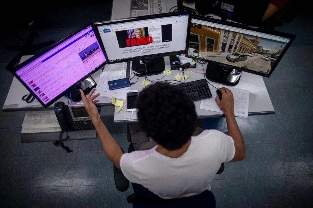 Para combatir las noticias falsas, un consorcio de 24 medios formó la plataforma Comprova Para combatir las noticias falsas, un consorcio de 24 medios formó la plataforma Comprova