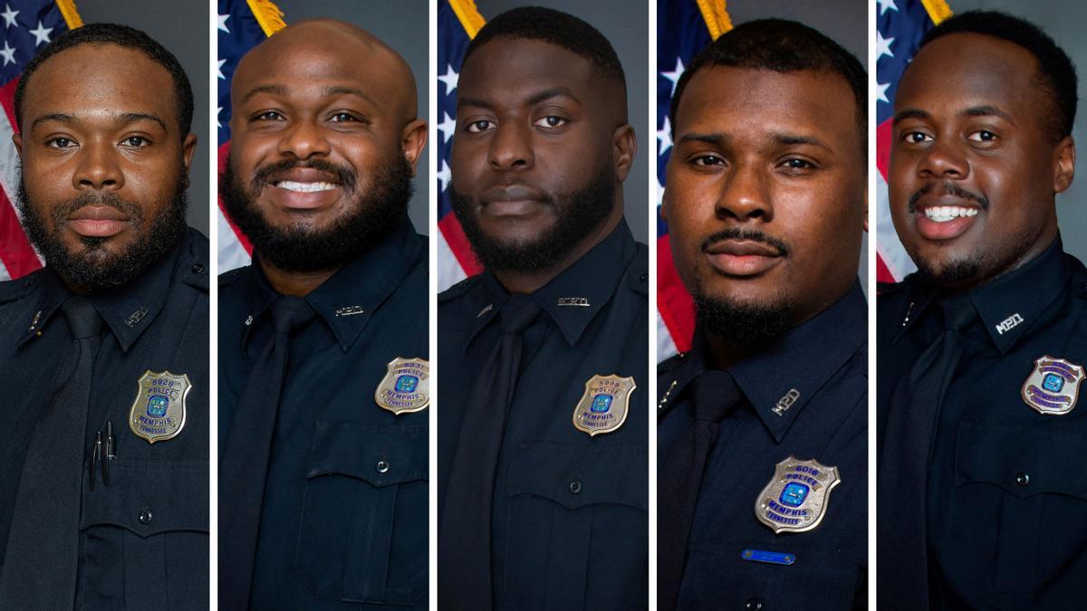 Cinc policies de Memphis acusats d’homicidi per la letal pallissa a un home negre en una parada de trànsit