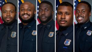 Cinco policías de Memphis acusados de homicidio por la letal paliza a un hombre negro en una parada de tráfico