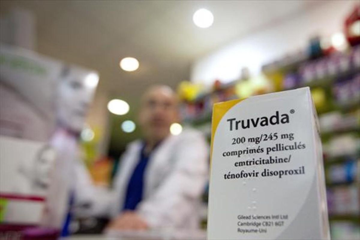Truvada 8El medicamento antirretroviral, en una farmacia de parís. Truvada 8El medicamento antirretroviral, en una farmacia de parís.