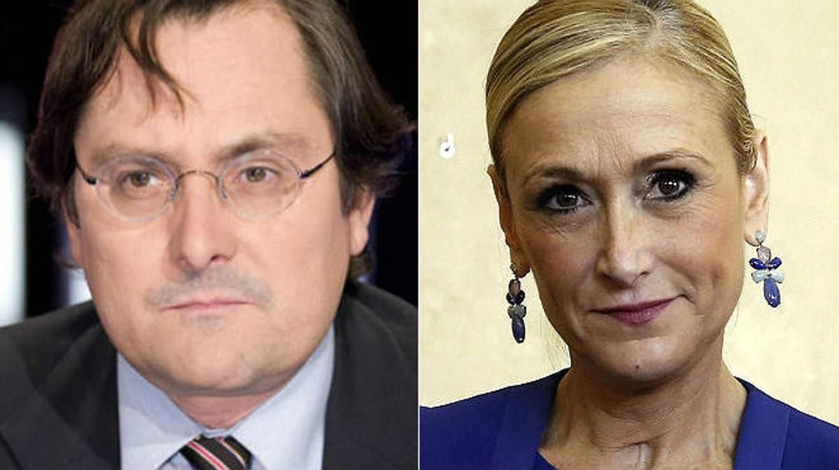 Francisco Marhuenda y Cristina Cifuentes. Francisco Marhuenda y Cristina Cifuentes.