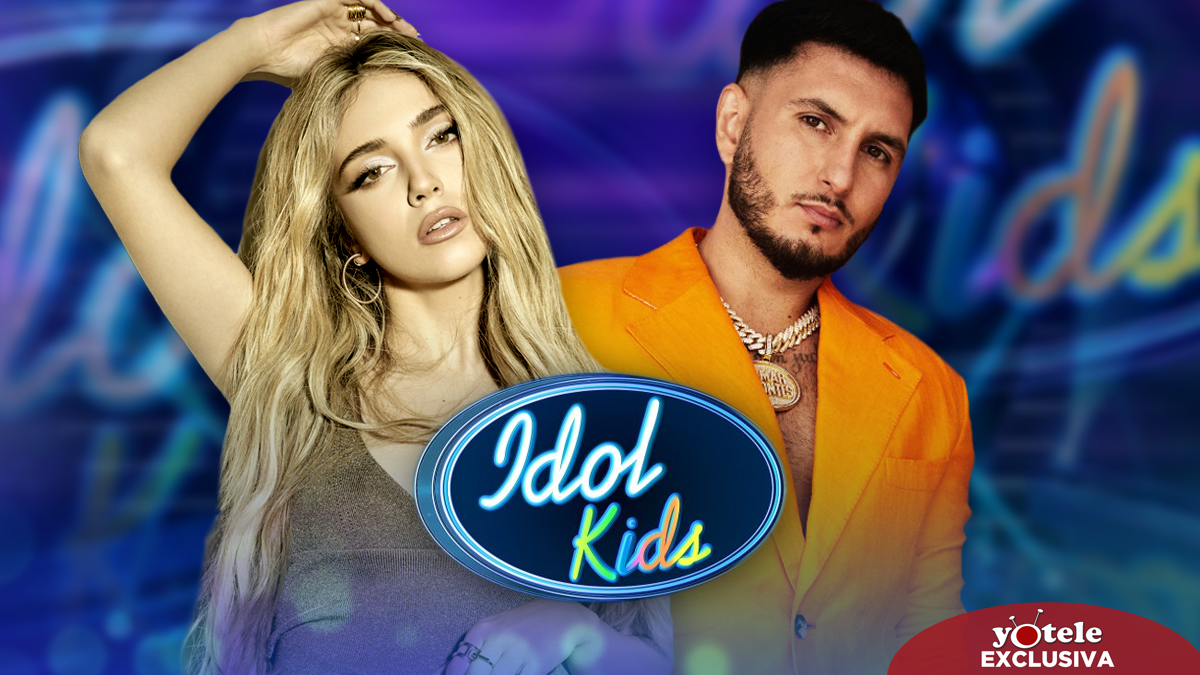 Omar Montes y Ana Mena, integrantes del jurado de la segunda edición de 'Idol Kids' en Telecinco