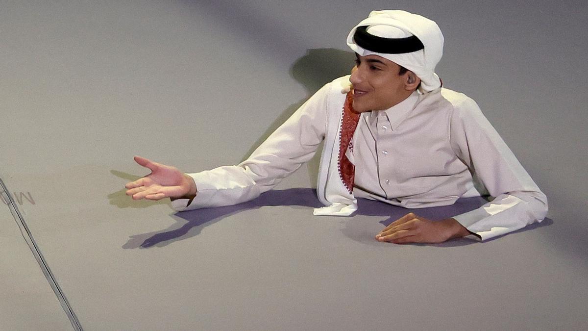 Ghanim al Muftah, el joven sin piernas del Mundial de Qatar