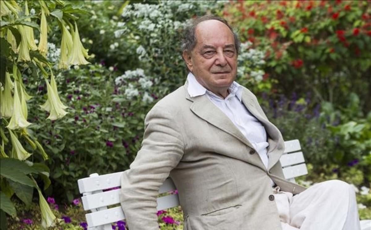 El escritor y editor Roberto Calasso, en Pollença, donde ha recibido el premio Formentor. El escritor y editor Roberto Calasso, en Pollença, donde ha recibido el premio Formentor.