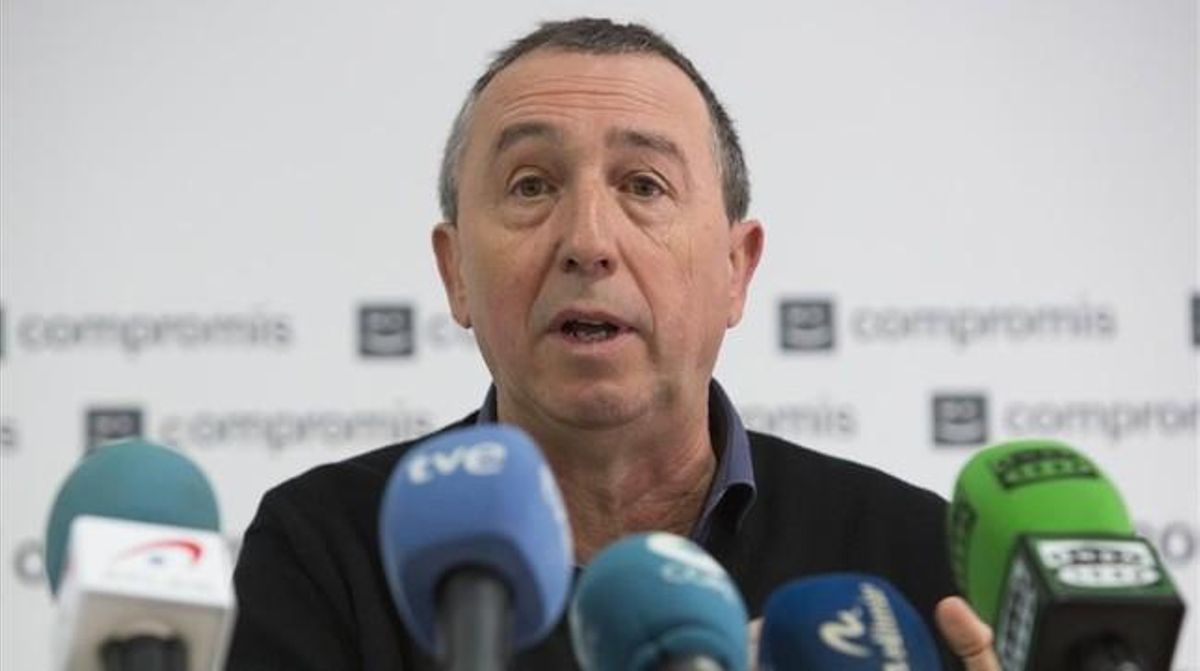 El diputado de Compromís Joan Baldoví. El diputado de Compromís Joan Baldoví.