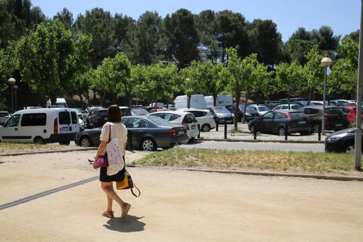 El parque de Miriam Alès, uno de los espacios no resueltos de L’Hospitalet. El parque de Miriam Alès, uno de los espacios no resueltos de L’Hospitalet.