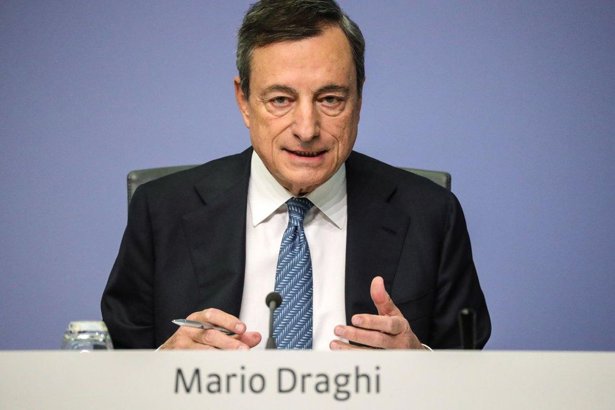 Mario Draghi, presidente actual del Banco Central Europeo (BCE), en una foto de archivo. Mario Draghi, presidente actual del Banco Central Europeo (BCE), en una foto de archivo.