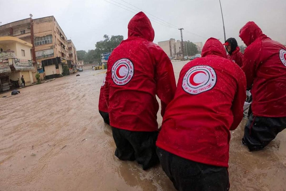 Devastadoras inundaciones en Libia tras el paso del ciclón Daniel