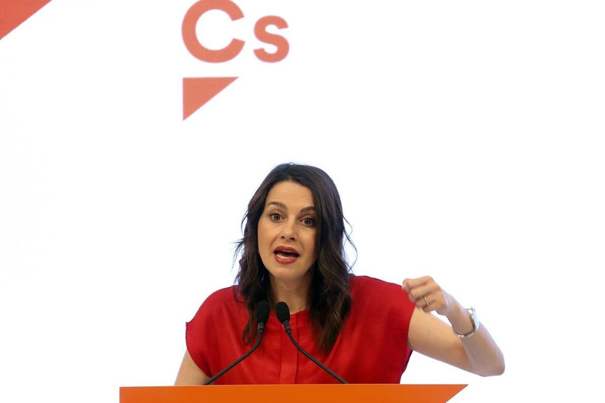 Inés Arrimadas, portavoz parlamentaria de Ciudadanos. Inés Arrimadas, portavoz parlamentaria de Ciudadanos.