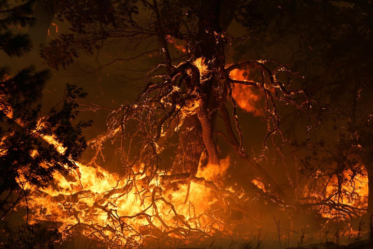 Un incendio forestal en el norte de California deja dos muertos tras arrasar más de 22.000 hectáreas