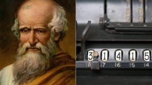 Arquímedes fue uno de los pioneros en determinar el valor del número pi. 