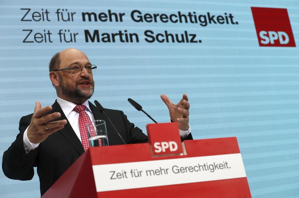 El líder del SPD Martin Schulz. El líder del SPD Martin Schulz.