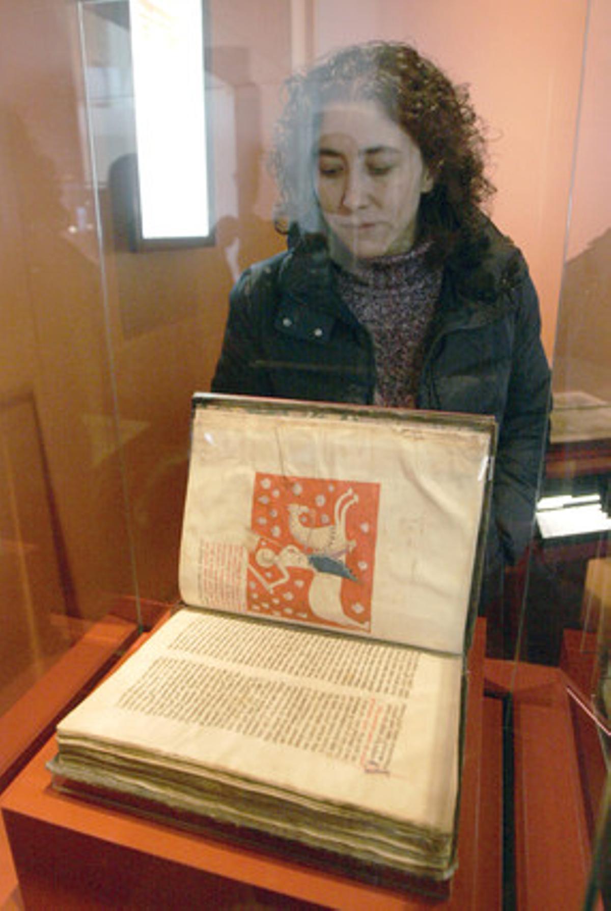 Imagen de archivo de la réplica del Códice Calixtino, cuyo original ha desaparecido de la catedral de Santiago.