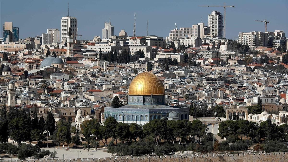 Vista de Jerusalén. Vista de Jerusalén.