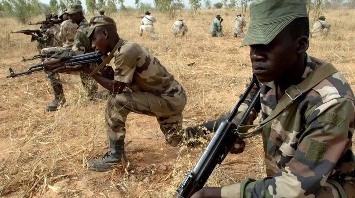 Militares africanos en una imagen de archivo. 