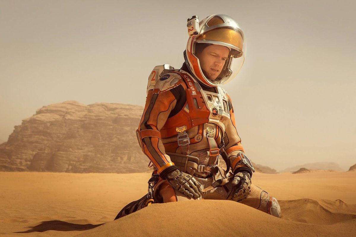 Matt Damon en ’The martian’ Matt Damon en ’The martian’