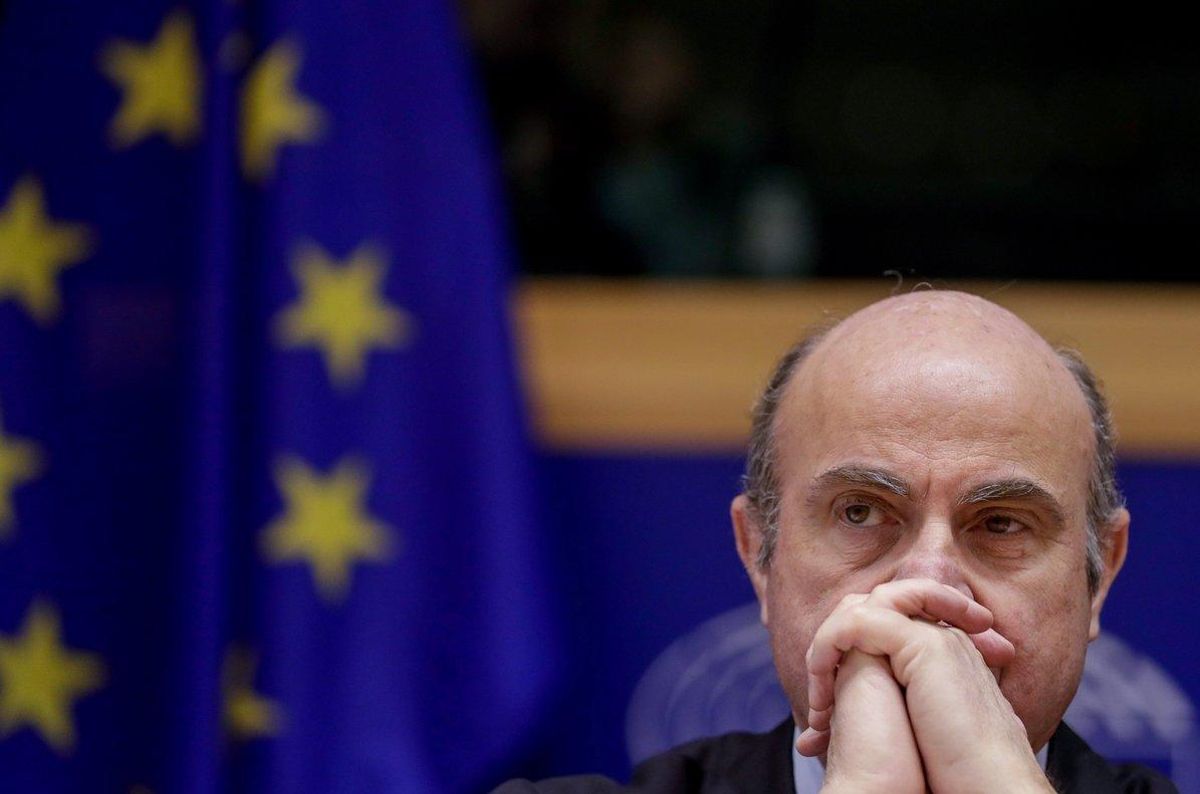 El vicepresidente del Banco Central Europeo (BCE), Luis de Guindos. El vicepresidente del Banco Central Europeo (BCE), Luis de Guindos.