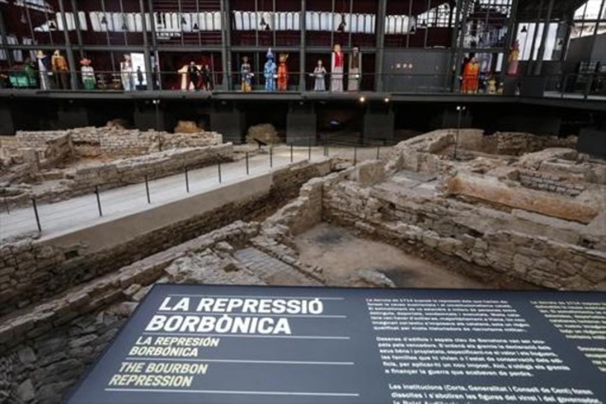 Interior del Born Centre Cultural, rebautizado como Born Centre de Cultura i Memòria. Interior del Born Centre Cultural, rebautizado como Born Centre de Cultura i Memòria.