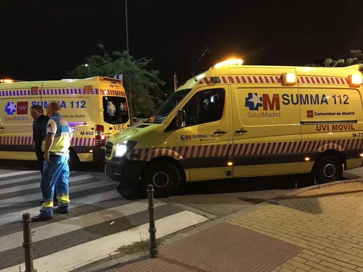 Una ambulancia del Summa. Una ambulancia del Summa.