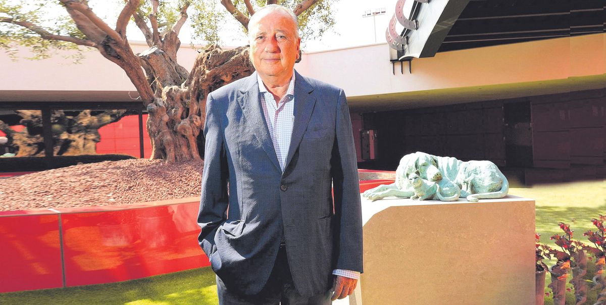 Fernando Roig en la nueva sede corporativa de Pamesa, en el municipio de Villarreal Fernando Roig en la nueva sede corporativa de Pamesa, en el municipio de Villarreal