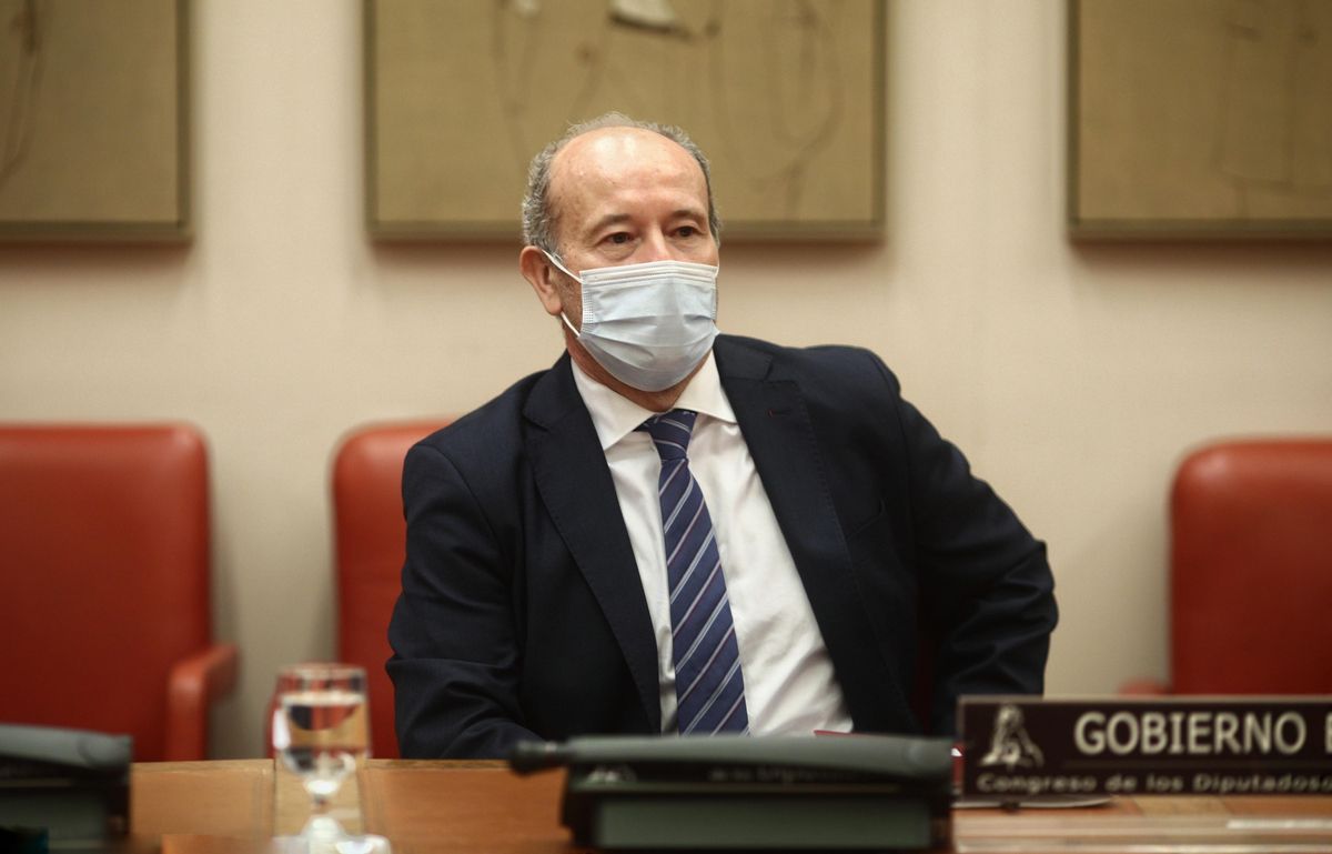 El ministro de Justicia, Juan Carlos Campo, comparece en Comisión de Justicia en el Congreso de los Diputados, en Madrid. El ministro de Justicia, Juan Carlos Campo, comparece en Comisión de Justicia en el Congreso de los Diputados, en Madrid.