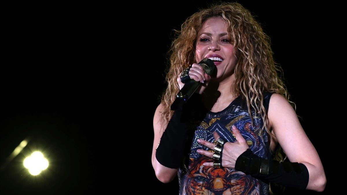 Shakira, en una foto de archivo.