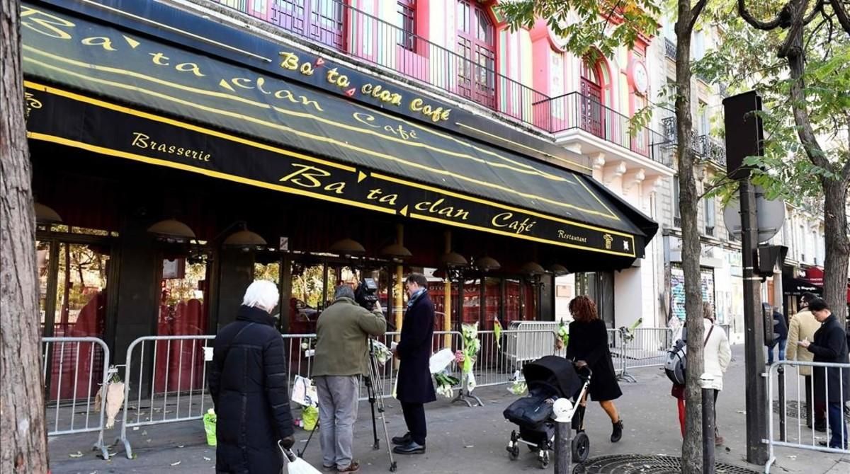 El Bataclan, en vísperas de su reapertura. El Bataclan, en vísperas de su reapertura.