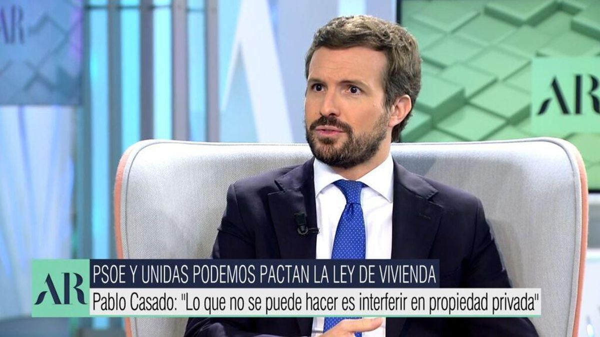 Pablo Casado en ’El programa de AR’ Pablo Casado en ’El programa de AR’