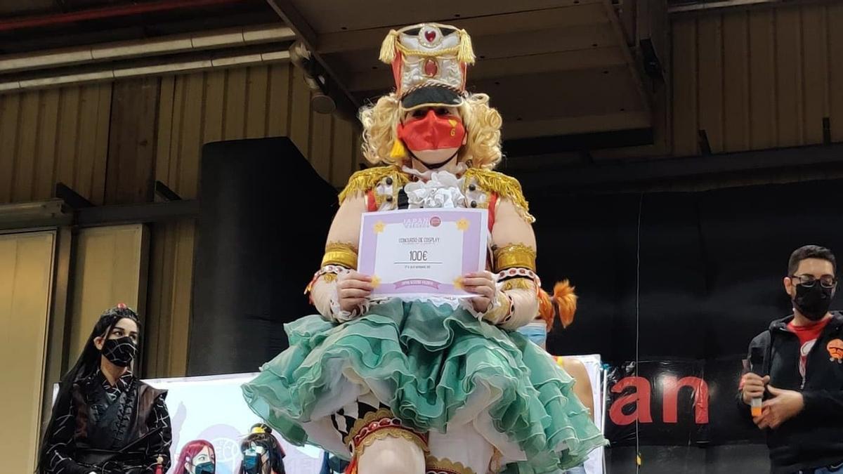 Concurso de ’cosplay’ en el Japan Weekend de València.