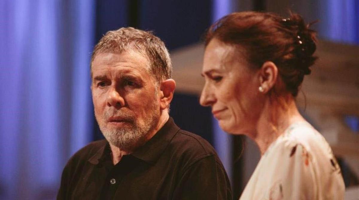 Lluís Soler y Teresa Vallicrosa, en ’El bon pare’.