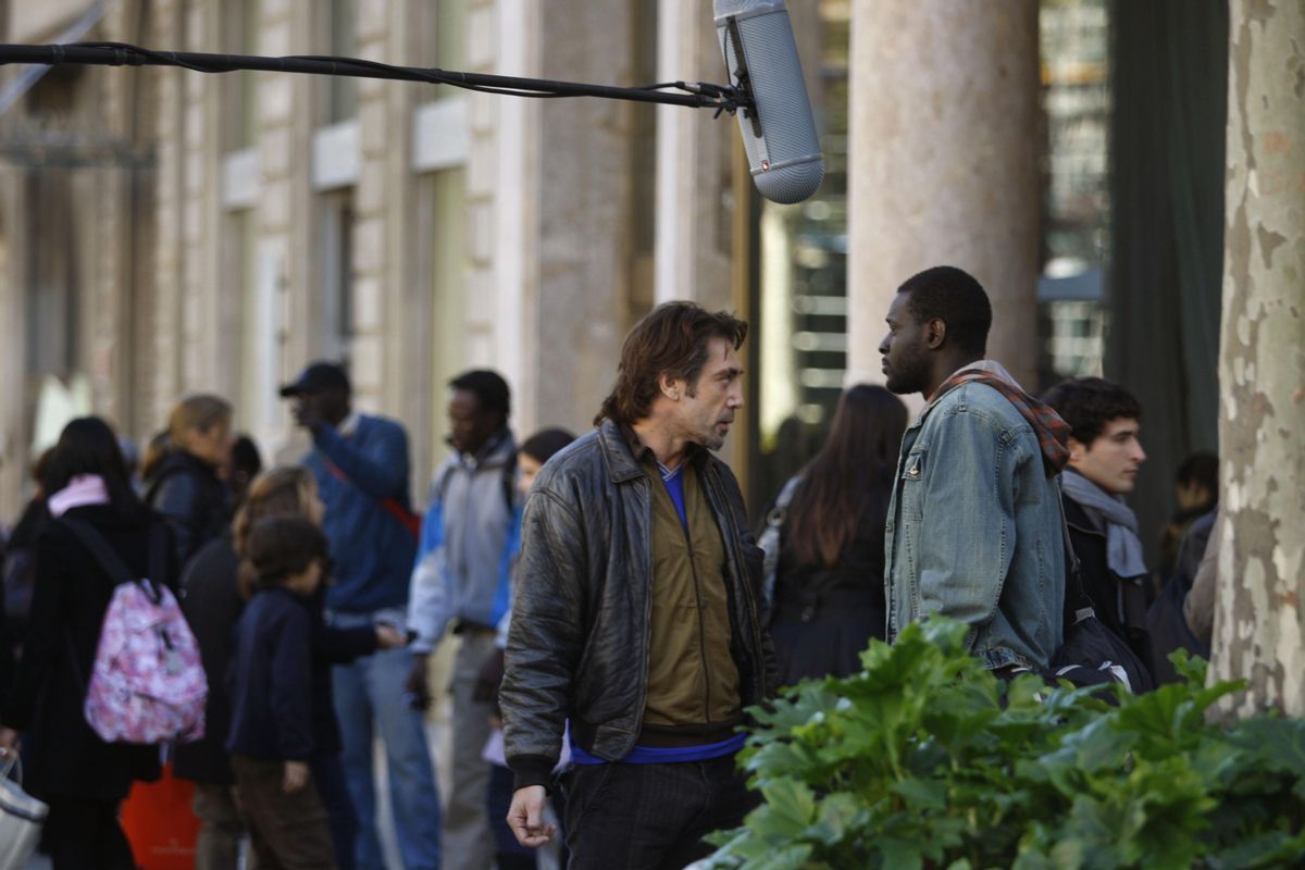 Javier Bardem, rodando en Barcelona la oscarizada ’Biutiful’. Javier Bardem, rodando en Barcelona la oscarizada ’Biutiful’.