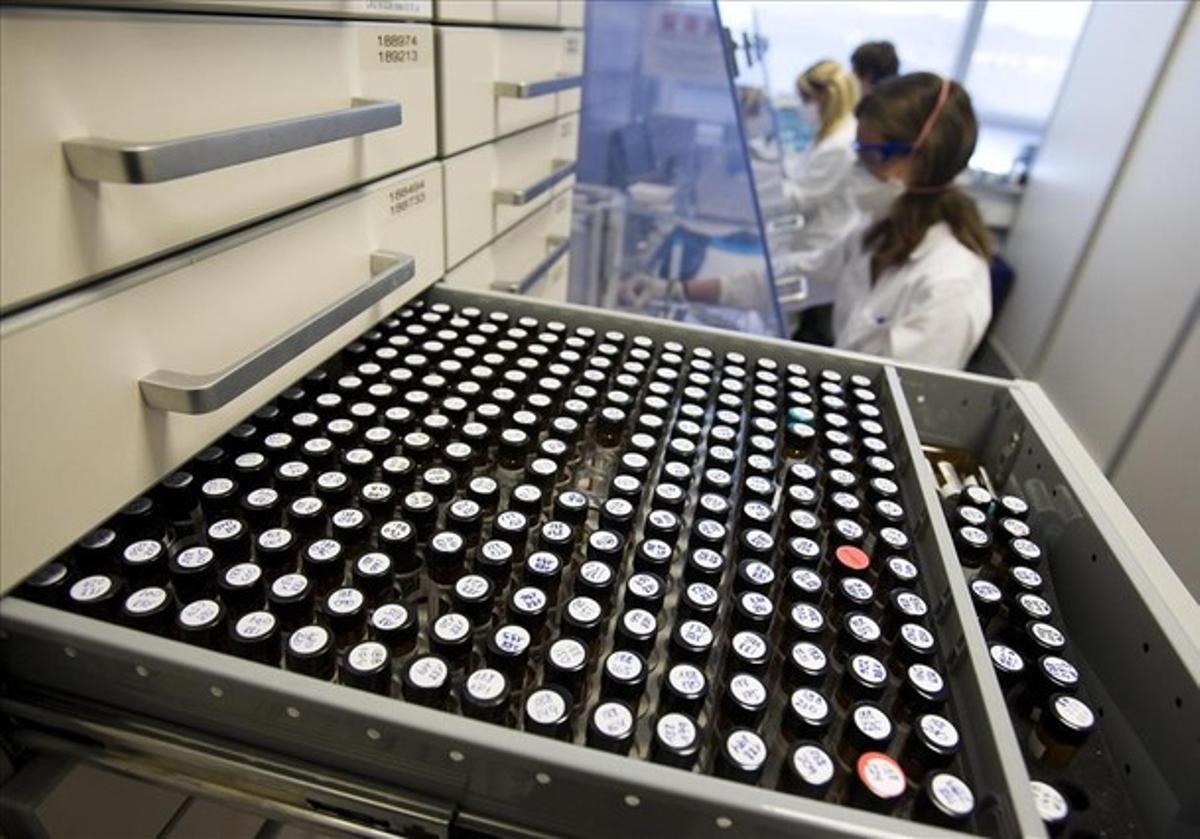 Instalaciones en San Feliu de Llobregat de la farmacéutica catalana Almirall. Instalaciones en San Feliu de Llobregat de la farmacéutica catalana Almirall.