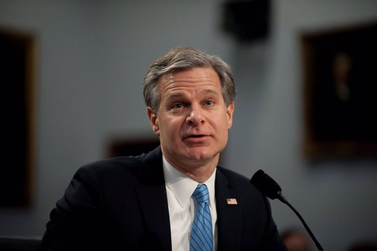 El director del FBI, Christopher Wray. El director del FBI, Christopher Wray.