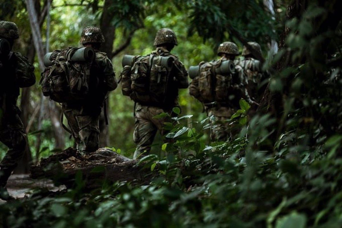 Militares del Ejército de Colombia. Militares del Ejército de Colombia.