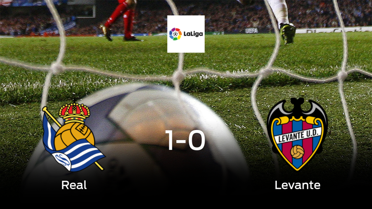 La Real Sociedad se impone por 1-0 al Levante La Real Sociedad se impone por 1-0 al Levante