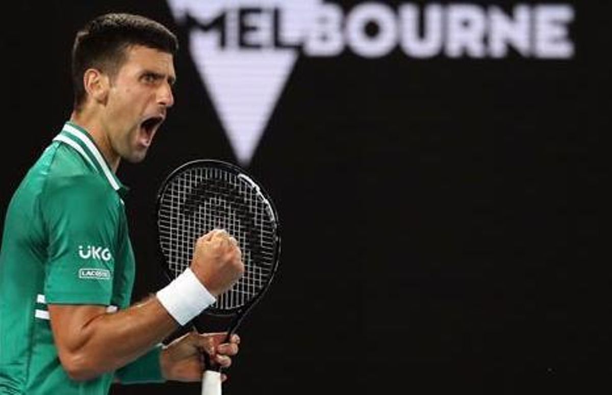 Djokovic saca su rabia para eliminar a Zverev en Australia Djokovic saca su rabia para eliminar a Zverev en Australia