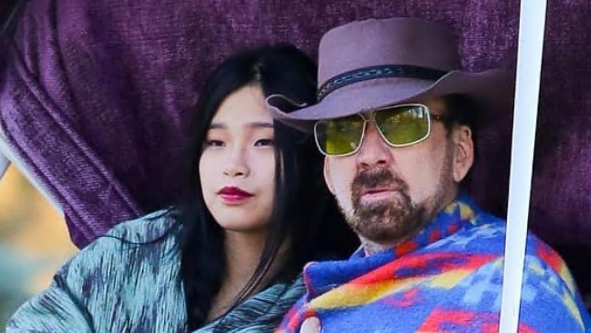 Nicolas Cage espera su tercer bebé, el primero con su esposa Riko Shibata