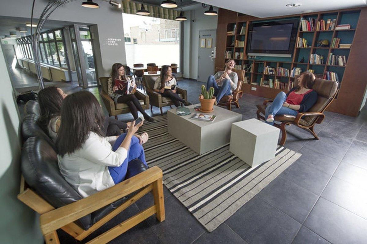Imagen de una de las zonas comunes de The Studente Hotel Imagen de una de las zonas comunes de The Studente Hotel
