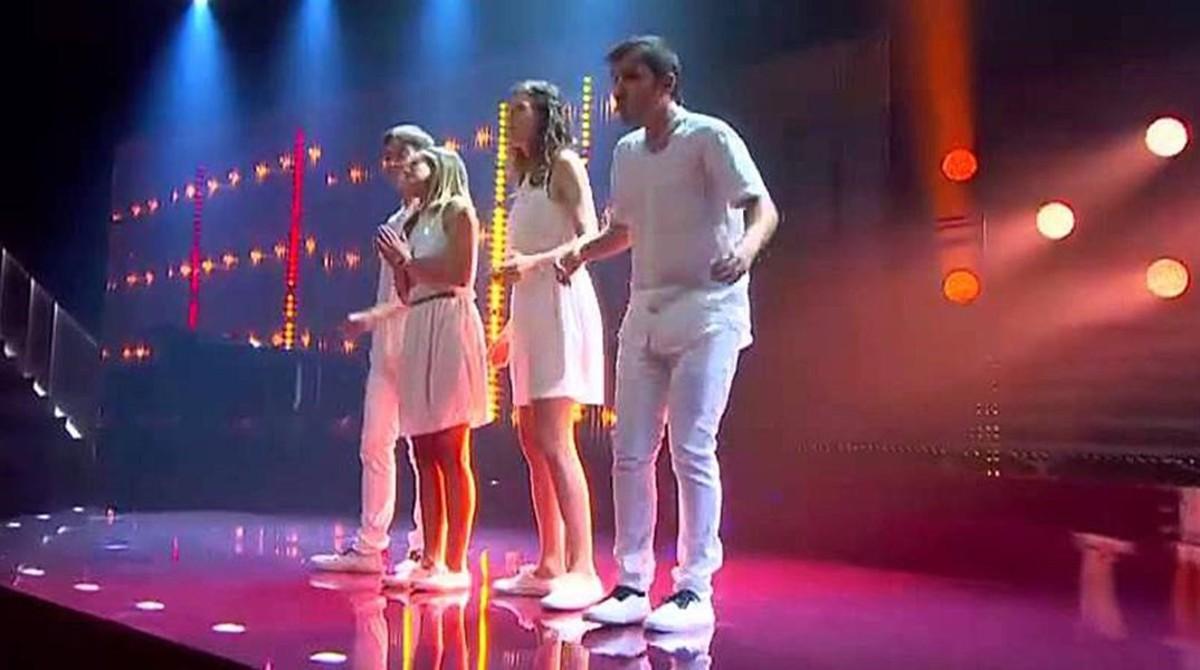 Los componentes del Quartet Mèlt, ganadores de la tercera edición del concurso musical de TV-3 ’Oh Happy Day!’.  