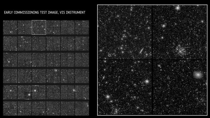 Primeras imágenes del telescopio espacial Euclid de la ESA Primeras imágenes del telescopio espacial Euclid de la ESA