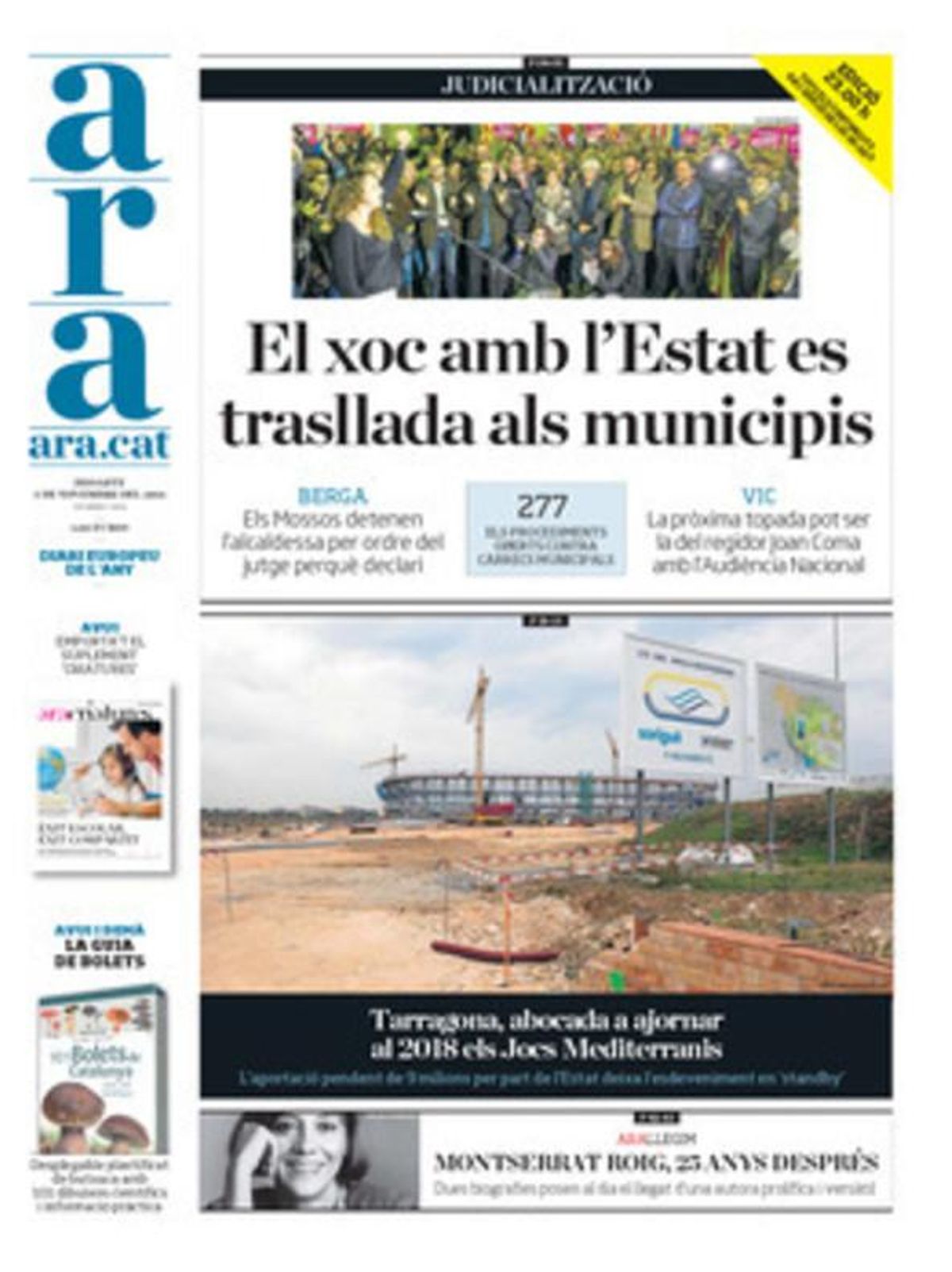 De la alcaldesa de Berga, de desobediencia y represión jurídica, de finezza y tetosterona De la alcaldesa de Berga, de desobediencia y represión jurídica, de finezza y tetosterona