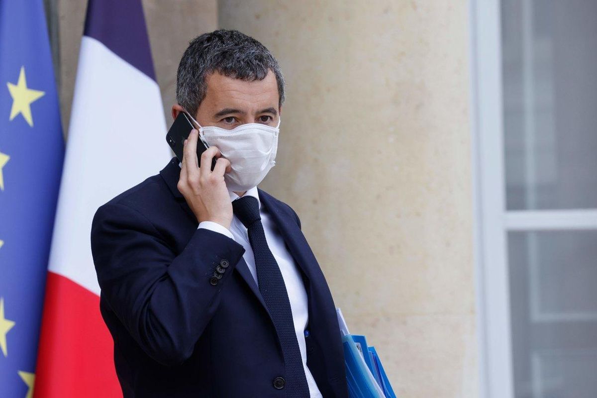 El ministro de Interior francés, Gerald Darmanin. El ministro de Interior francés, Gerald Darmanin.