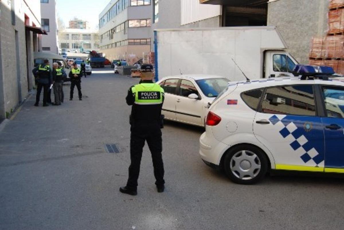 Policía Local de Mataró.