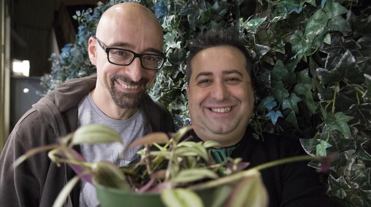 Salvador Macip y Ricard Ruiz Garzón. Salvador Macip y Ricard Ruiz Garzón.
