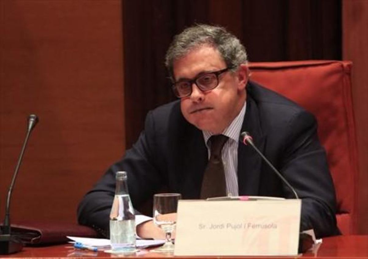 Jordi Pujol Ferrusola, en la comisión de investigación del Parlament Jordi Pujol Ferrusola, en la comisión de investigación del Parlament