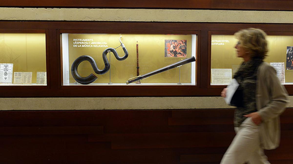 El Museu de la Música de l’Auditori de Barcelona acoge la exposición ’Les músiques dels 1714s’.