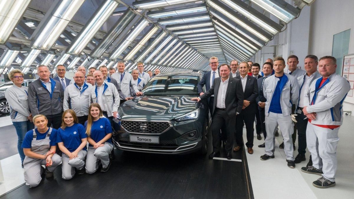 Inicio de producción del nuevo Seat Tarraco en Wolfsburg. Inicio de producción del nuevo Seat Tarraco en Wolfsburg.